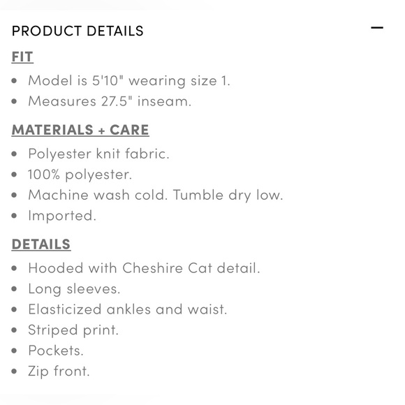 Torrid - Disney Cheshire Cat One Piece Sleeper - Picture 5 of 12